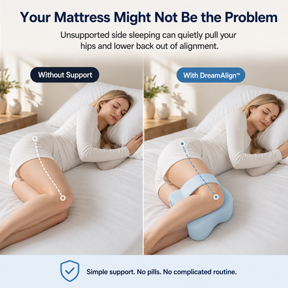 DreamAlign™ Side Sleeper Knee Pillow