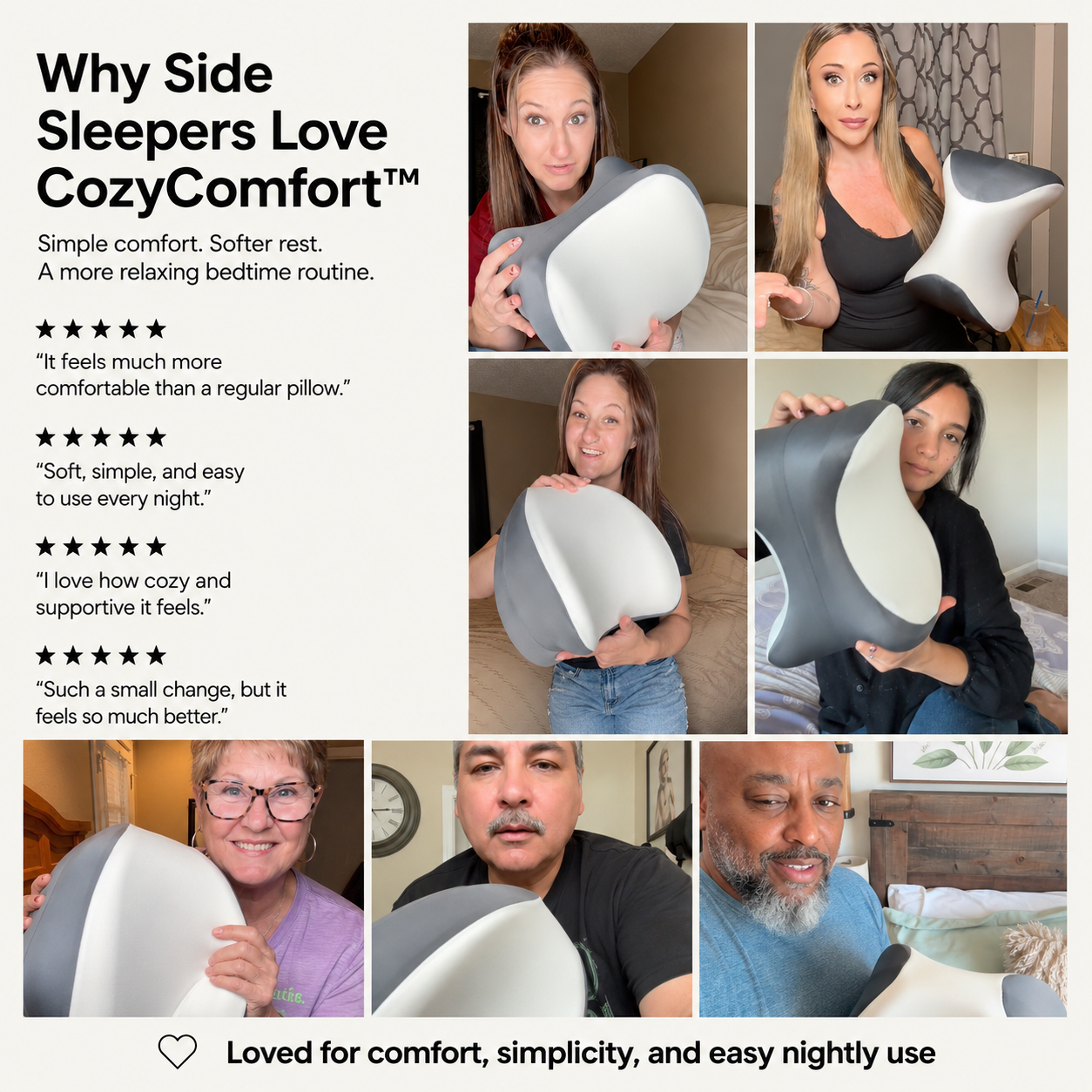 CozyComfort™ Sleep Support Pillow